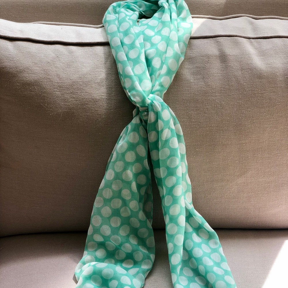 J. Crew Polka Dot Scarf